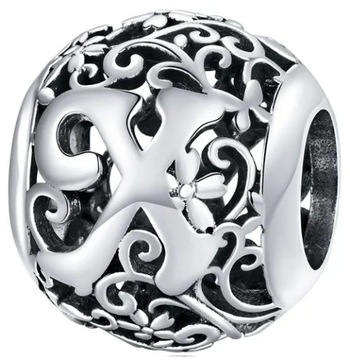 Charms Zawieszka Charms Litera X Charmsy Trusky