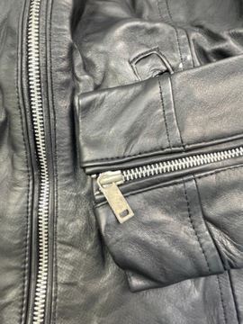 Skórzana kurtka damska ramoneska Real Leather S