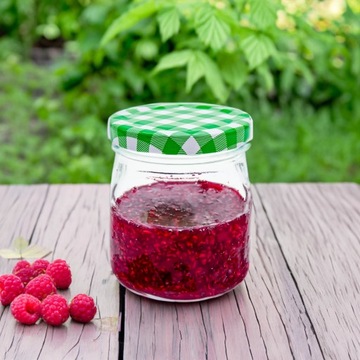 8 банок стеклянная банка для консервирования, маринования меда, варенья 300 мл