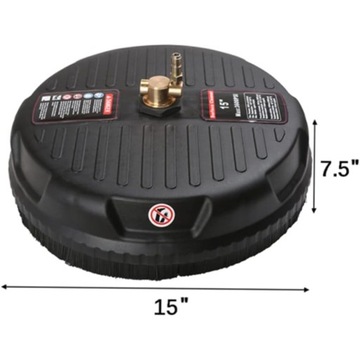 ЩЕТКА T-RACER ДЛЯ ПАТИО-ТЕРРАСЫ БЫСТРОСОЕДИНИТЕЛЬ KARCHER CUBE, РЕЗЬБА 1/4