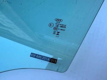 AUDI Q3 83A SKLO (OKNO) DVEŘE LEVÝ PŘEDNÍ 22R. SPORTBACK 83F845201A