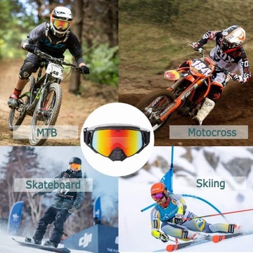 ОЧКИ ДЛЯ МОТОКРОССА МОТОЦИКЛА ВЕТРОЗАЩИТНЫЕ СТЕКЛА