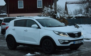 Kia Sportage III SUV 2.0 CRDi 136KM 2012 Kia Sportage 2.0D 4x4 Navi Kamera 2 KPL KOL Led Sprowadzony Oplacony