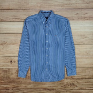 GANT The Broadcloth Pinstripe Koszula Regular Męska r. L