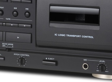 CD-кассетный проигрыватель TEAC AD-850SE Черный