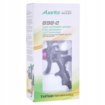 Краскораспылитель LVLP 1,4 мм AUARITA ЧЕРНЫЙ