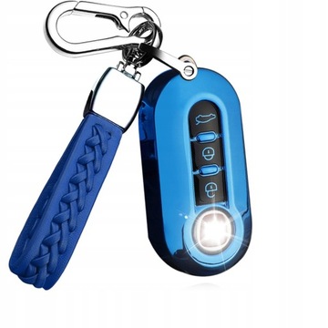 Etui na kluczyki brelok dla Fiat Fiorino Panda 500
