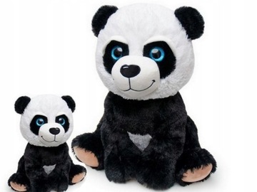 PANDA z małą Pandą pluszowe maskotki DUŻE OCZY