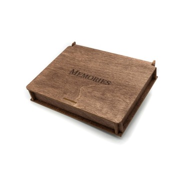 ДЕРЕВЯННАЯ КОРОБКА ДЛЯ ФОТОАЛЬБОМА 10х15см 100шт.