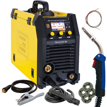 Spawarka Migomat MAGNUM MIG 235 LCD DUAL PULS 2w1