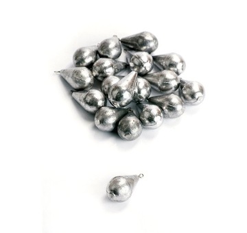 2x KLASYCZNY CIĘŻAREK ŁEZKA Z KRĘTLIKIEM-30,0 g