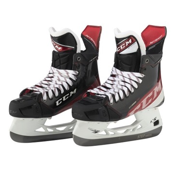 CCM JetSpeed ​​FT4 Pro Senior - Размер хоккейных коньков ЕС 45 / Широкий / 28,1 см