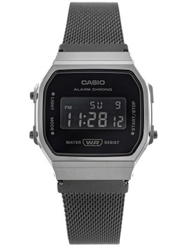 HODINKY CASIO A168WEMB-1BEF VINTAGE ČIERNE STOPKY RETRO UNISEX MÓDNE