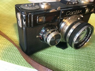 Contax I nr.X76912 r.1935 etui pasek MINT A