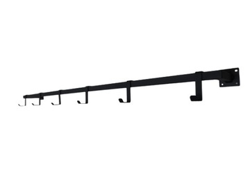 Wieszak Ubrania Haczyki Industrial Prosty Loft 120