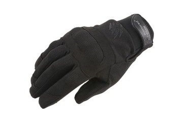 Rękawice taktyczne strzeleckie Shield Flex KEVLAR Skóra Ochrona kostek XL