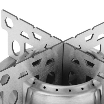 Переносная горелка-печь с подставкой