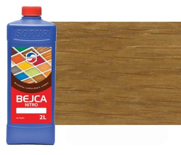 Bejca NITRO do drewna Sopur 2l Brunat 22-04