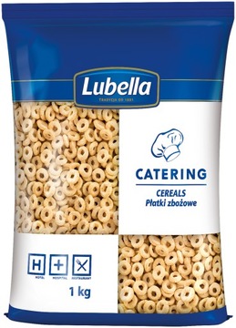Płatki śniadaniowe Lubella CATERING Kółeczka miodowe 1kg