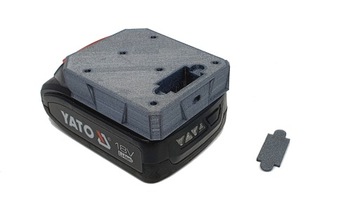 Adapter mocowanie baterii akumulatora YATO 18V