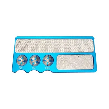 Narzędzie do naprawy końcówek kija bilardowego ze stopu aluminium Snooker Blue