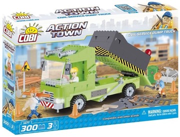 Klocki Cobi Action Town Wywrotka służb 1677