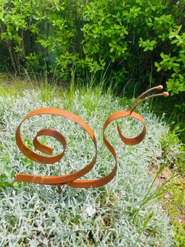 Деревенская улитка 20 см на вершине, украшение для сада, украшения для сада