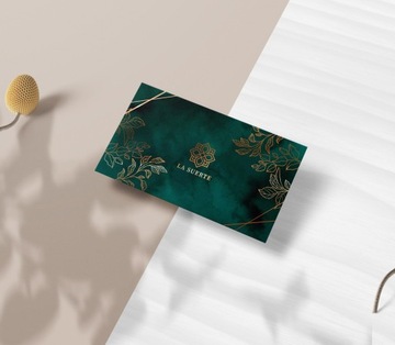 Дисконтные карты лояльности, медная фольга позолоченная, 250 шт + дизайн