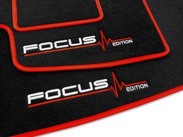 DYWANIKI WELUROWE FORD FOCUS MK3 (2010 - 2018) + HAFT