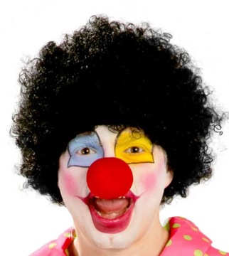 Парик Afro Curls, черный