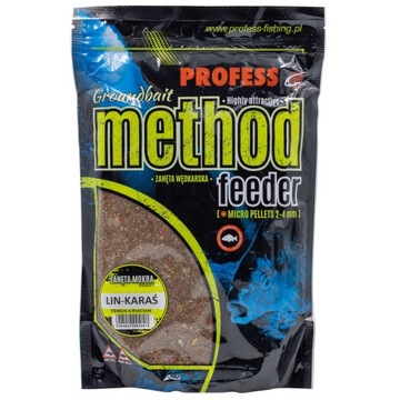 Gotowa zanęta mokra + pellet LIN KARAŚ 700 g Profess