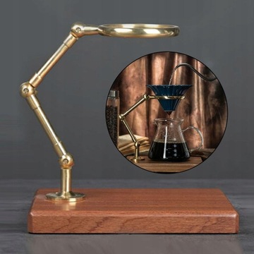 Подставка для кофейных фильтров с капельницей из палисандра