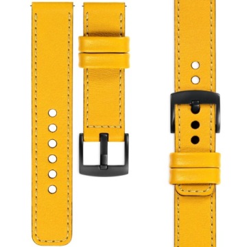 Kožený řemínek 20 mm pro Garmin Vivoactive 5 3 Vivomove 3, elegantní, ručně vyrobený