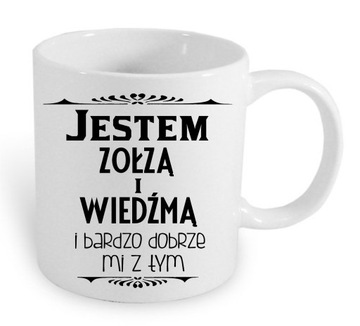 Kubek z nadrukiem prezent, śmieszne