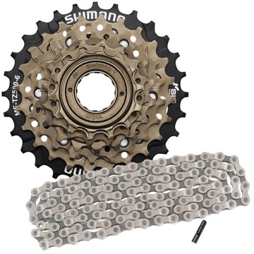 Shimano AMFTZ5006428 6-скоростная коробка свободного хода