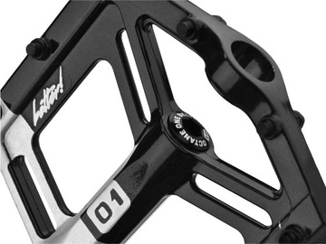 ВЕЛОСИПЕДНЫЕ ПЕДАЛИ OCTANE ONE ПОЯСНЫЕ ПЛАТФОРМЫ МАШИННЫЕ ПОДШИПНИКИ ЧЕРНЫЕ