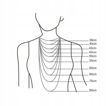 ELEGANCKI SREBRNY ŁAŃCUSZEK DAMSKI FIGARO 60cm/2mm NA PREZENT + GRATISY 925