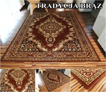 Плотнотканый ковер Alfa Bcf 200x400 ШИРАЗ №14, узор.