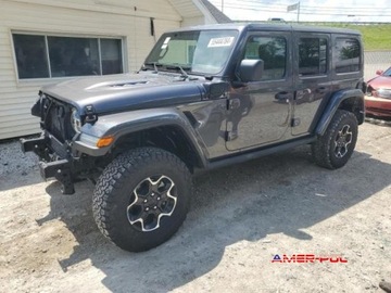 Jeep Wrangler IV 2021 Jeep Wrangler 2021 r. ,2,0L UNLIMITED RUBICON 4XE 2.0 Hybryda 375KM, zdjęcie 2