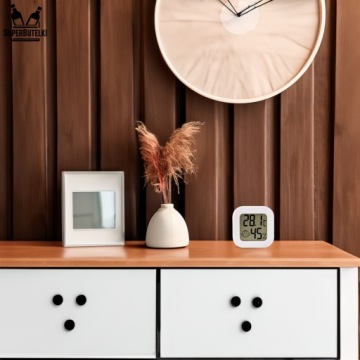 ЭЛЕКТРОННЫЙ ДЕТСКИЙ КОМНАТНЫЙ ТЕРМОМЕТР ПОГОДНАЯ СТАНЦИЯ ГИГРОМЕТР