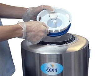 Санитарная обработка баллонного диспенсера Eden Springs