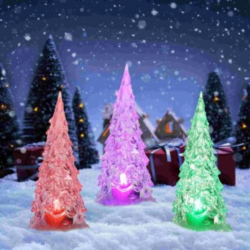 СВЕТЯЩАЯСЯ СВЕТОДИОДНАЯ РОЖДЕСТВЕНСКАЯ ЕЛКА ЭЛЕГАНТНАЯ ДЕКОРАТИВНАЯ РОЖДЕСТВЕНСКАЯ ФИГУРКА ПОДАРОК