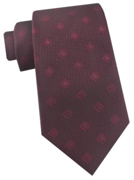 Krawat Męski - Angelo di Monti - Bordo, Grochy