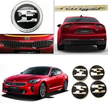 E LOGO EMBLEMATY DO KIA STINGER MY21