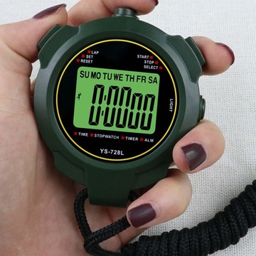 PROFESJONALNY ZATRZYMACZ TRENINGOWY WIELOFUNKCYJNY ZATRZYMACZ PODŚWIETLONY TIMER