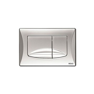 SLIM2 Przycisk SLIM BASIC CHROM BŁ. KOŁO 94184002
