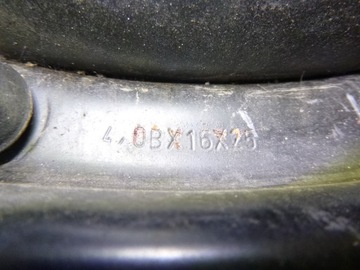 DISK KOLO DOJEZDOVÉ DOJEZDOVDOJEZDOVÉ 16" FORD MONDEO III 5X108