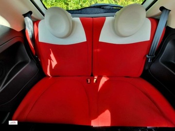 Fiat 500 II Hatchback 3d 1.2 69KM 2009 Fiat 500 biala perelka, bardzo ladny, GWARANCJA 1.2 Benzyna 69KM, zdjęcie 6