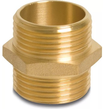Nypel 3/4'' mosiądz 30bar