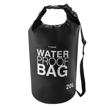 Torba Motocyklowa Rollbag Rolka Czarna Wodoodporna 20L